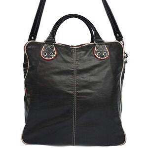 Gucci leather tote bag Leather Black